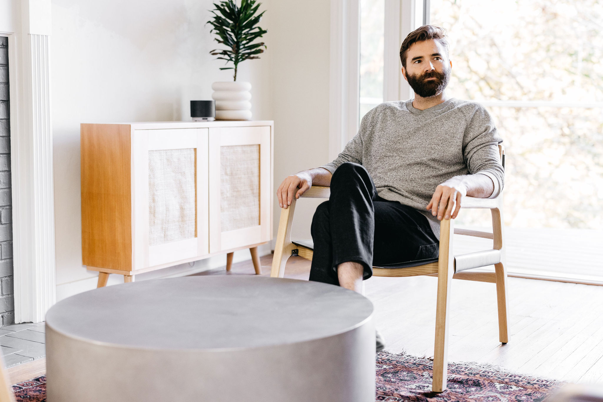 ivory and ash living seattle interior photographer