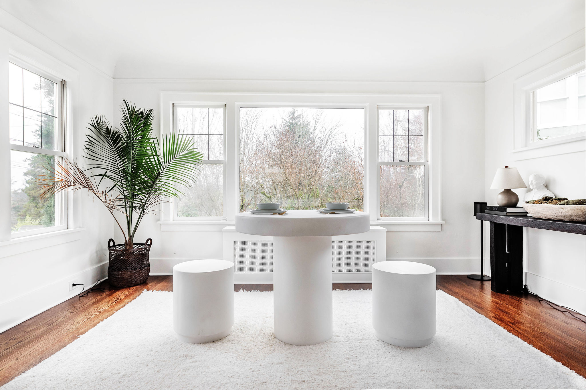 ivory and ash living seattle interior photographer